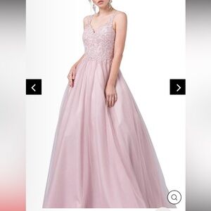 Pink PROM Dancing Queen Formal Gown Size 2XL NWT